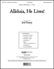 Alleluia, He Lives! Instrumental Parts choral sheet music cover